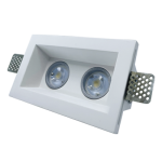 هالوژن گچی توکار دوتاییSDT1