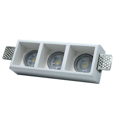 هالوژن گچی توکار سه تایی STP2