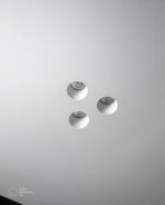 هالوژن گچی مربعی A2201 | قاب گچی مدرن سقفی - Image 3