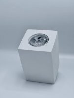 قاب هالوژن گچی مکعبی CU2201 | چراغ گچی توکار با طراحی هندسی مدرن - Image 2