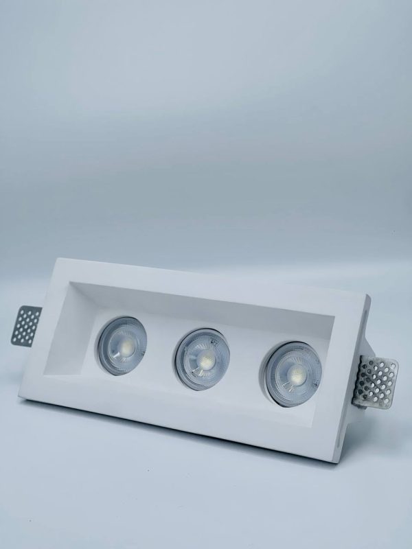 هالوژن گچی توکار سه تاییS2103 - Image 2