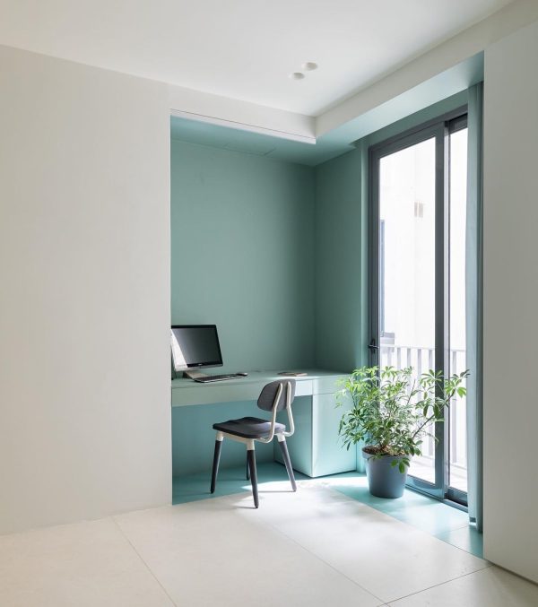 هالوژن گچی دوقلو مدل A2202 | خرید فریم هالوژن توکار گچی مدرن - Image 4