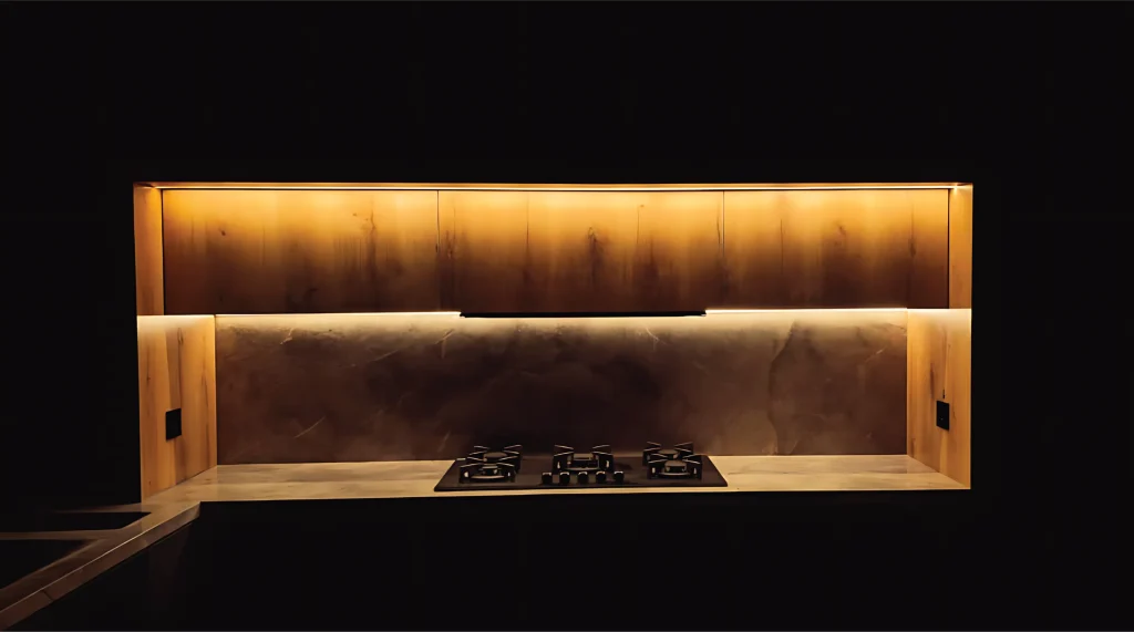 نمونه لاین نوری کابینتی