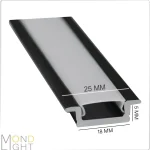 لاین نوری کابینتی به ارتفاع 5 میلی متری به عرض 18 میلی متری