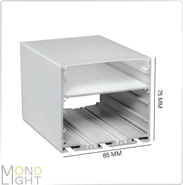 لاین نوری آویز به ارتفاع 75میلی متری و در عرض 85 میلی متر