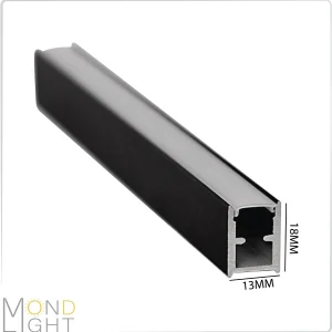 لاین نوری روکار به ارتفاع 18 میلی متری به عرض 13 میلی متری