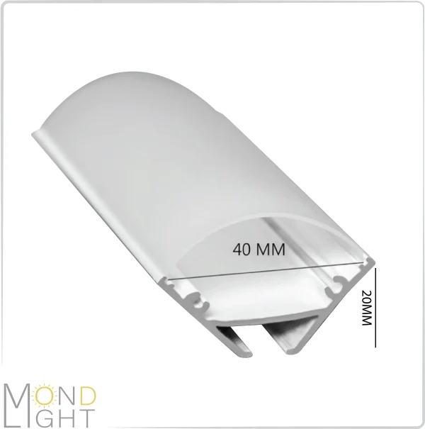 لاین نوری کنجی به ارتفاع 20 میلی متری و عرض 40 میلی متری لاین نوری کنجی به ارتفاع 20 میلی متری و عرض 40 میلی متری