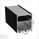 لاین نوری آویز به ارتفاع 55 میلی متری و عرض 45 میلی متری