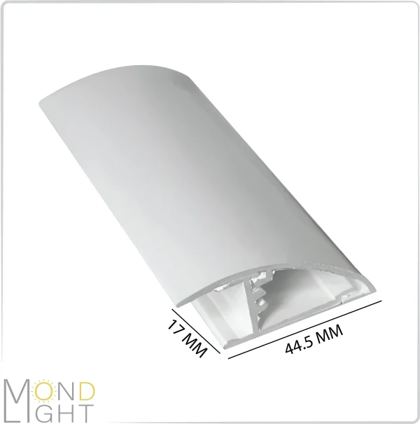 قرنیزی نوری به ارتفاع 44.5 میلی متری به عرض 17 میلی متری