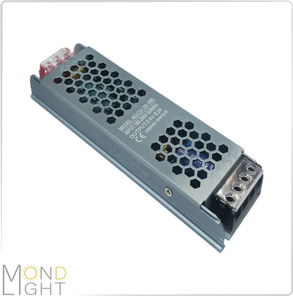 سوئیچینگ 24 ولت اسلیم 200 وات 8.3 آمپر