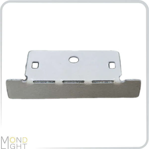 درپوش لاین نوری لبه دار به عرض 45 میلی متری سفید