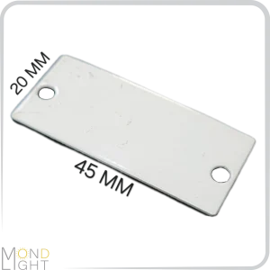 درپوش لاین نوری روکار به عرض 45 میلی متری به ارتفاع 20 میلی متری