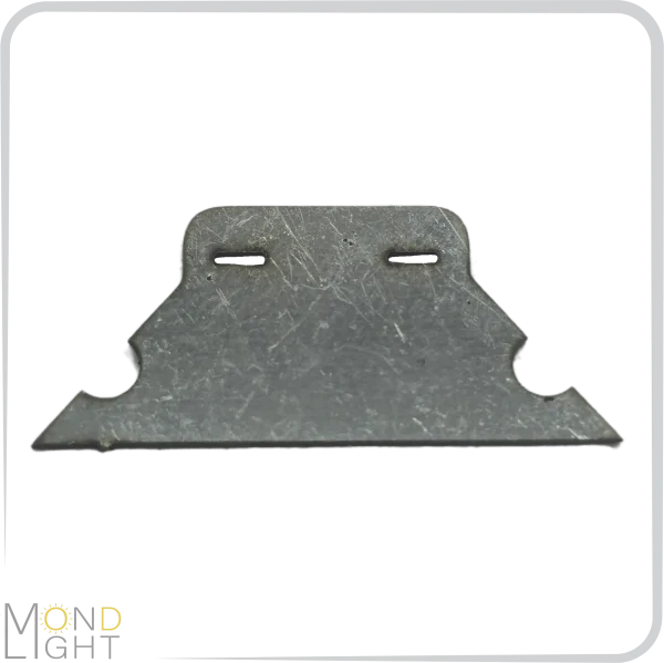 درپوش لاین نوری گوشه عرض بالا 28میلی متری و عرض پایین