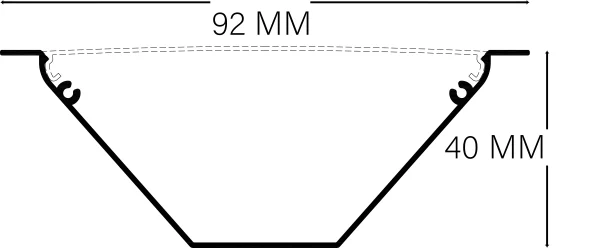 تصویر لاین نوری کنج گلویی 9سانتی کد54