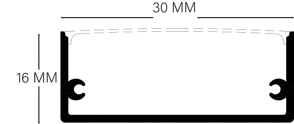 لاین نوری روکار 3 سانتی کد6